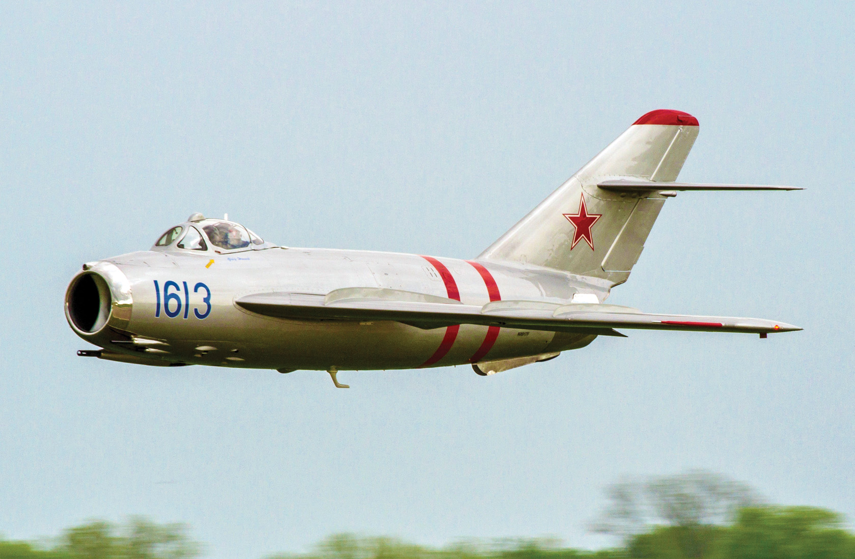 MiG-17s saw heavy action against U.S. aircraft during Operation Linebacker in 1972. North Vietnam’s comprehensive air defense system, which also included powerful surface-to-air missiles from the Soviet Union, took a heavy toll on U.S. attack aircraft. 