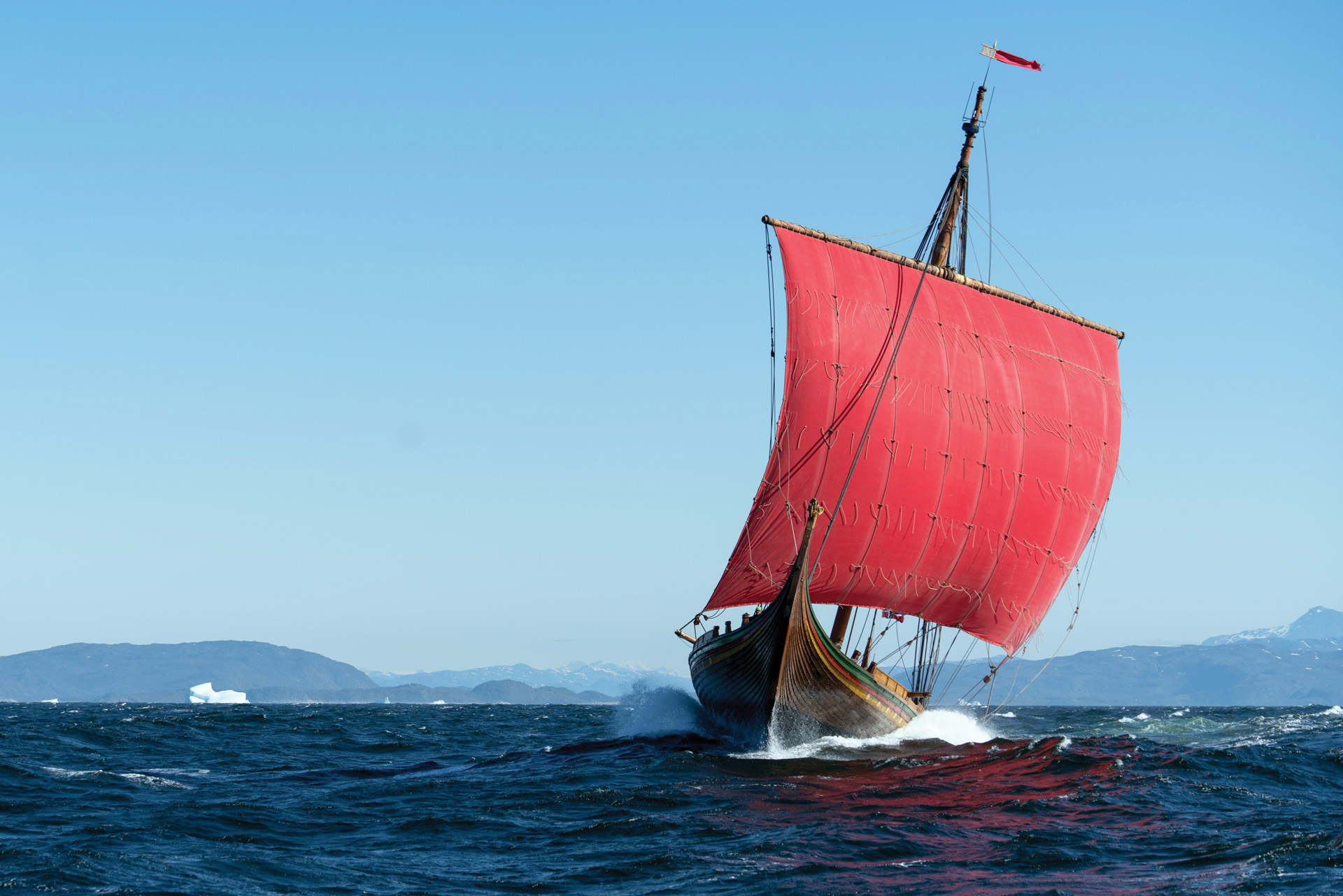 The Norwegians who constructed the clinker-built replica Viking longship, Draken Harald Harfargre, in 2012 used traditional techniques. Longships enabled the Vikings to transport their armies throughout Europe and conduct amphibious assaults in estuaries and navigable rivers.