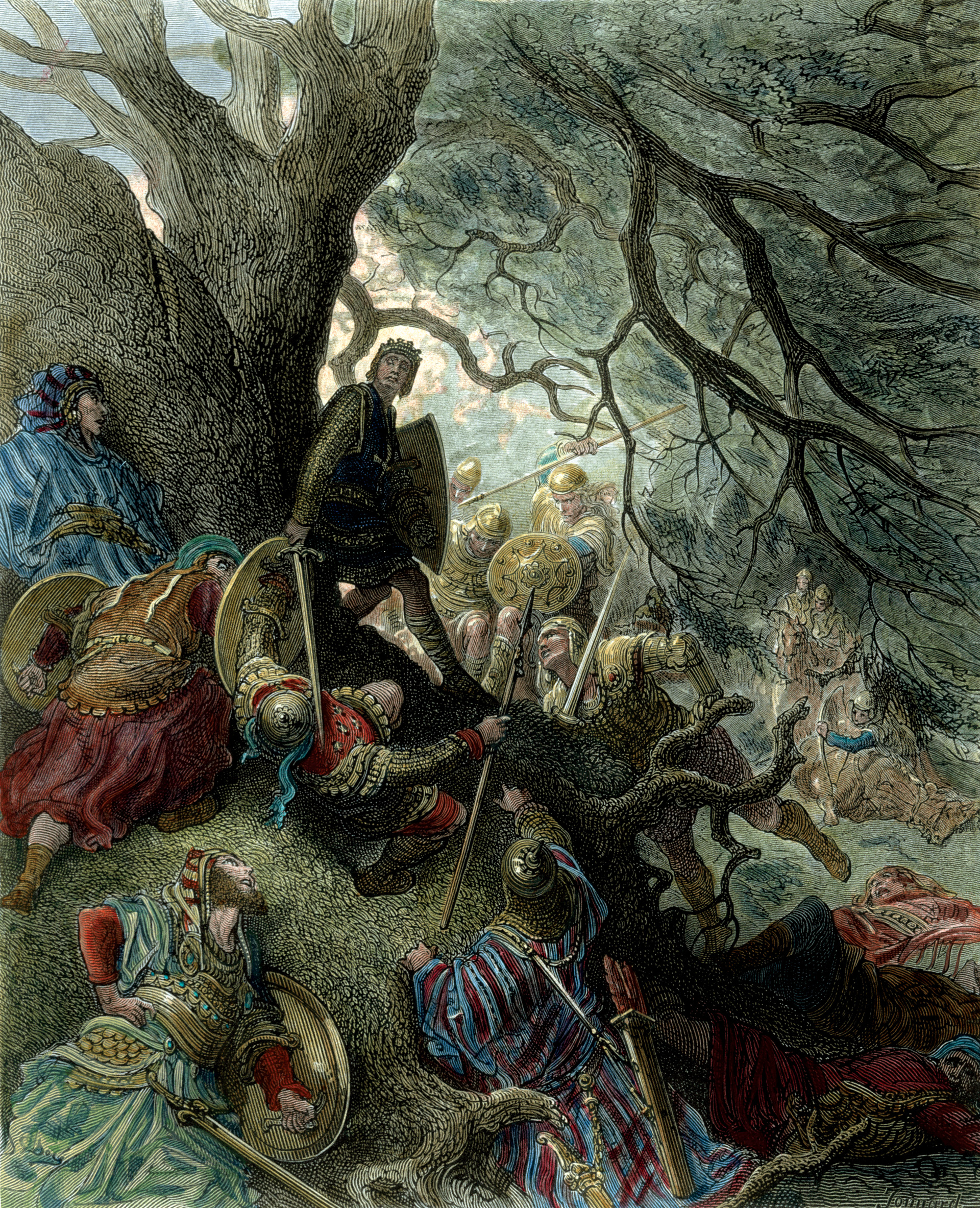 King Louis VII of France fights for  his life on Mount Cadmus during a heated skirmish with Seljuk Turks on the long journey to the Holy Land. 