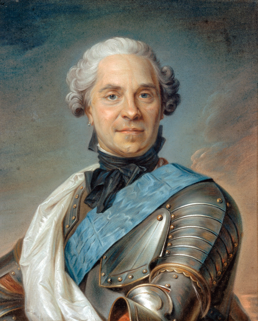Marshal Maurice de Saxe was confined to a horse-drawn litter for most of the battle.