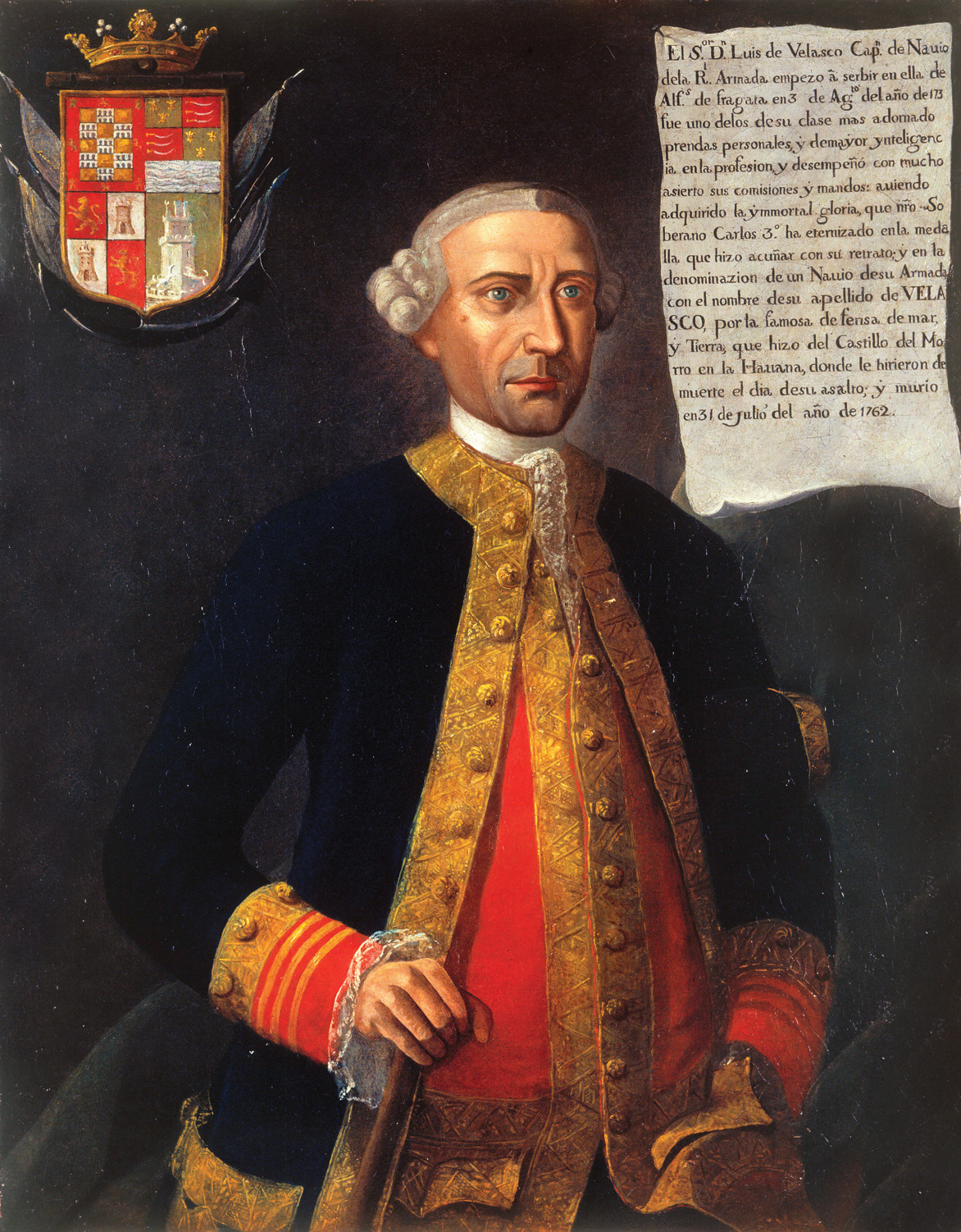 Spanish Captain Don Luis de Velasco