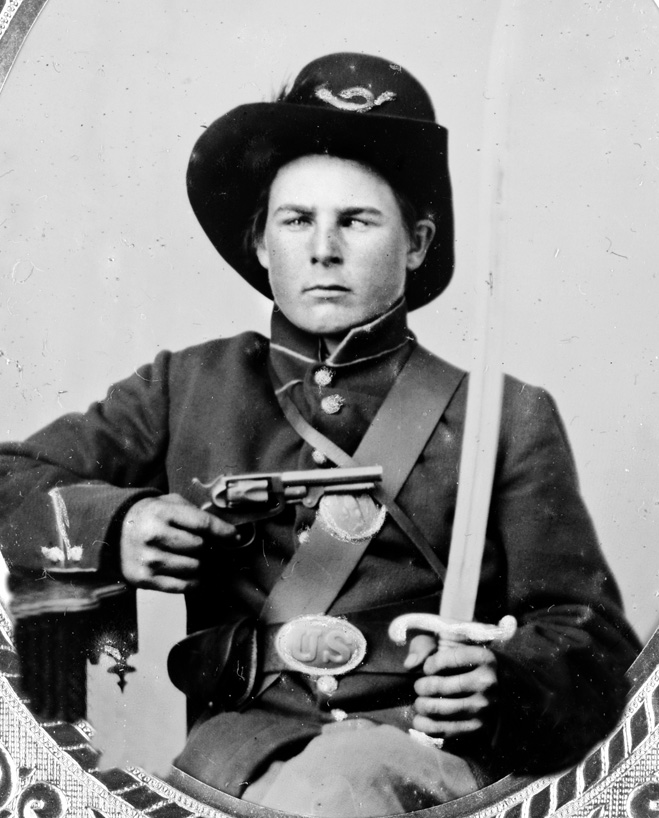 a soldier of the 93rd Indiana Infantry