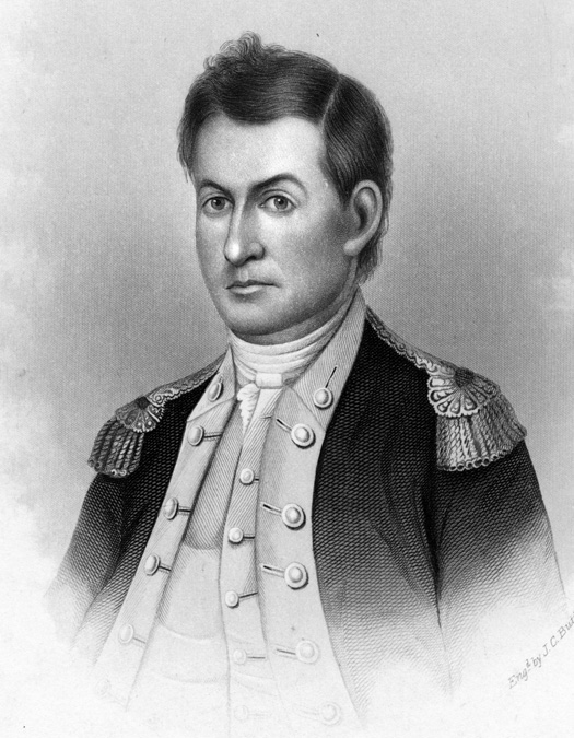 Rhode Islander Christopher Greene commanded one of the battalions in Arnold's army