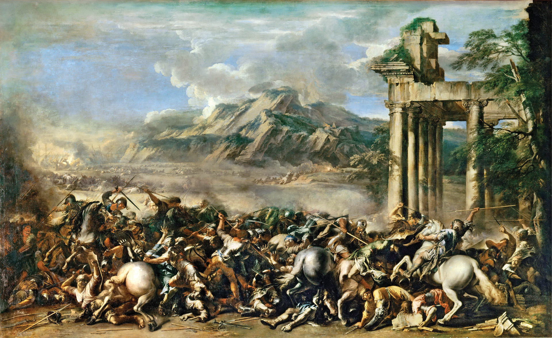 Pompey led troops to victory in a series of battles and actions that neutralized threats to Rome’s interests in Asia Minor.  