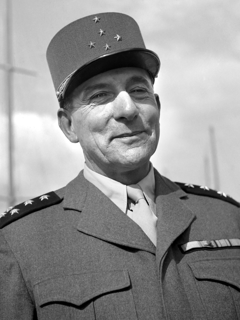 General Jean de Lattre de Tassigny, head of First French Army, a part of Jacob Devers’ Sixth U.S. Army, fought all the way across France to the Nazis’ “Eagle’s Nest” mountain retreat in Bavaria.