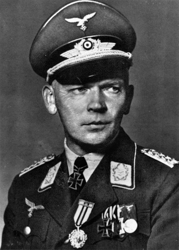 Luftwaffe General Wolfram von Richthofen commanded air operations in Russia. 