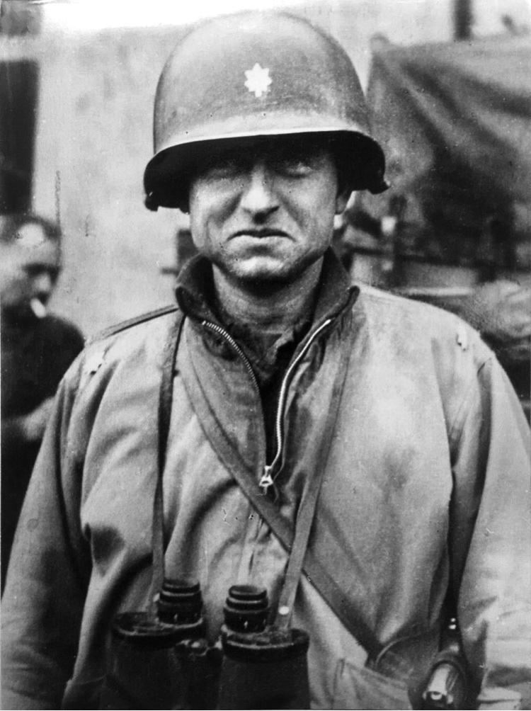 Lieutenant Colonel Sam Hogan, a 28-year-old West Point graduate, led the 3rd Battalion, 33rd Armored Regiment during heavy fighting at the Battle of the Bulge.