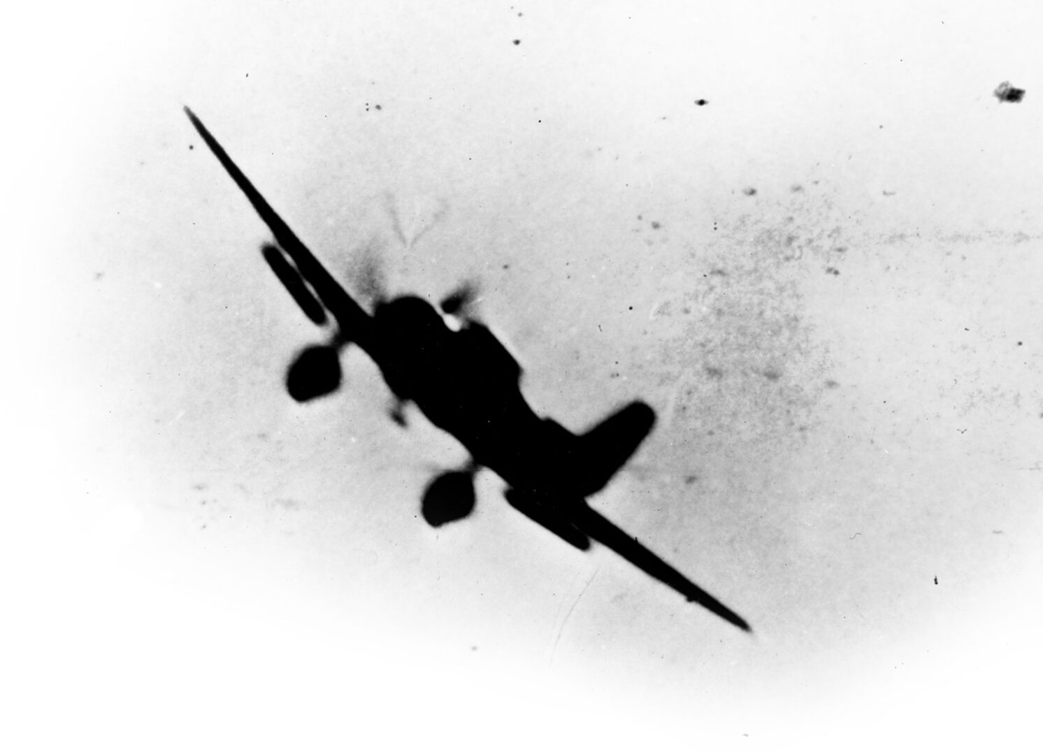 A Japanese Aichi D3 Type 99 Val during the attack.