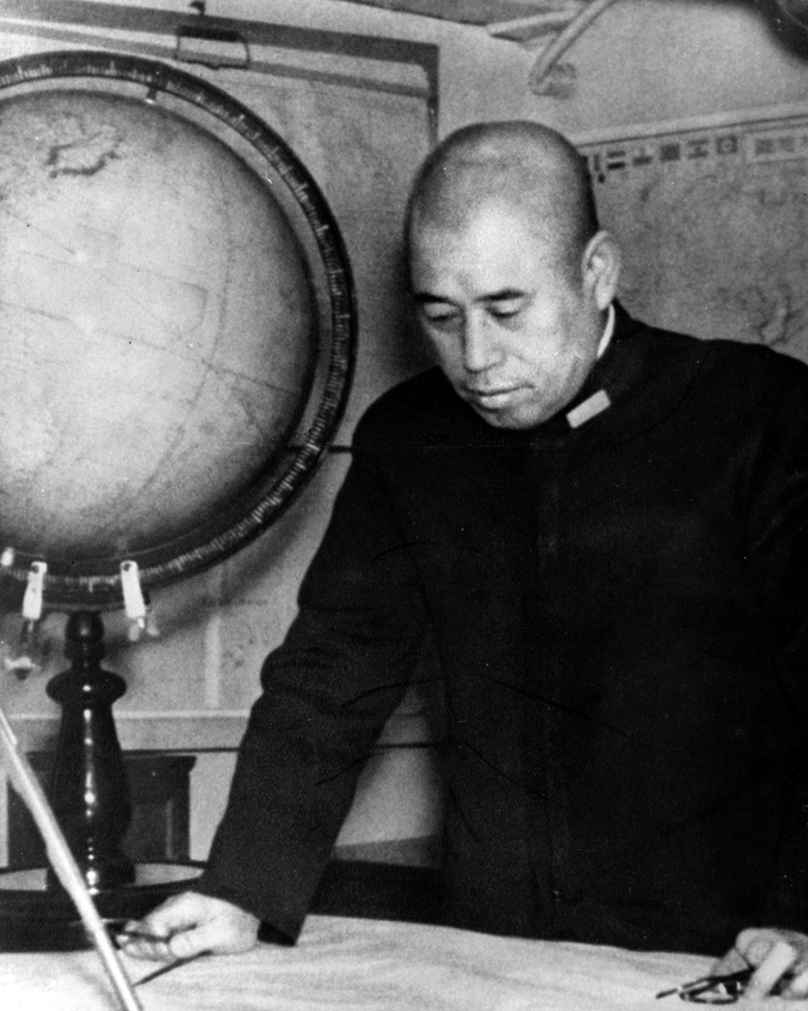 Admiral Isoroku Yamamoto, commander of the Imperial Japanese Navy’s Combined Fleet.