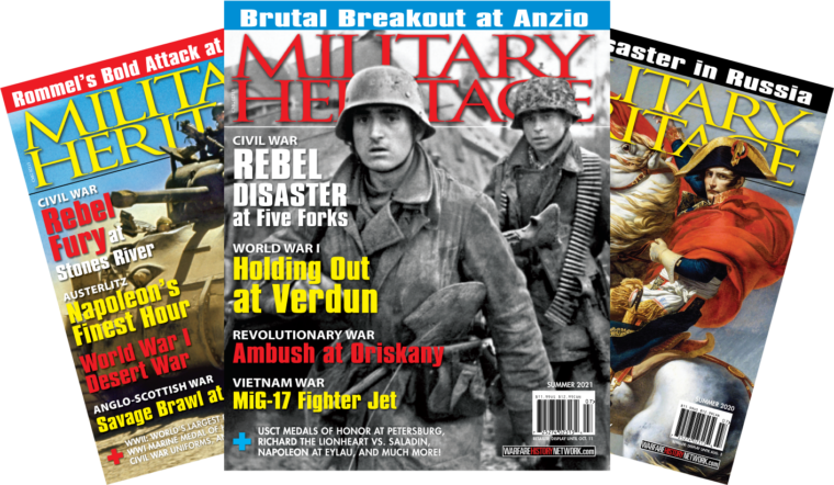 Military Heritage Magazine Covers
