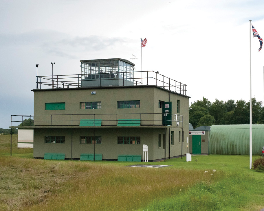 The Parham Airfield Museum as it is today.