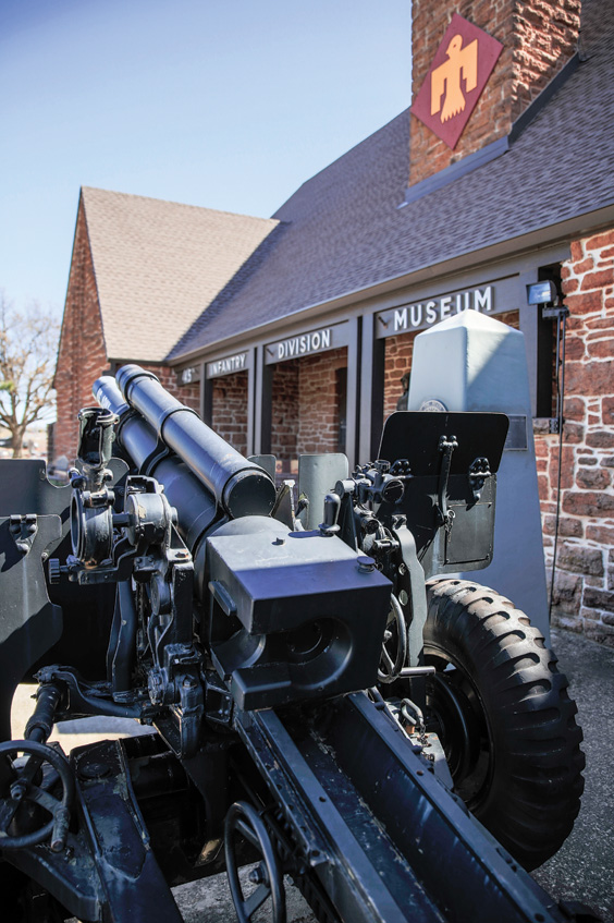 Everything from artillery, aircraft, and artifacts (including  large collection of Adolf Hitler’s personal property) is on display both in and outside the former WPA-built armory.