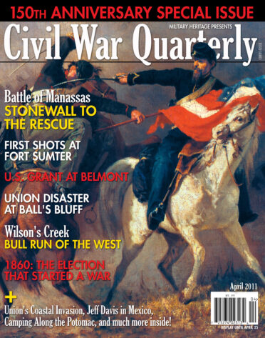 Civil War Quarterly April 2011 Cover