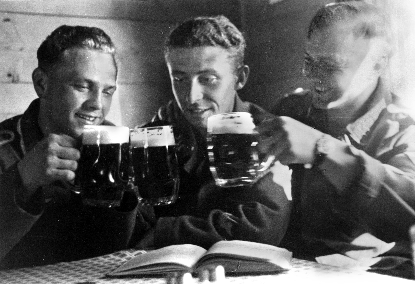 During the prewar Nazi era years, German civilian consumption of beer, already one of the highest in Europe, rose by 25 percent. Beer was also a staple beverage of the German armed forces through the war years. Hitler abstained from alcohol and was known to drink distilled water. Himmler also frowned on drinking and made it a punishable offense within the ranks of the SS if taken to excess.