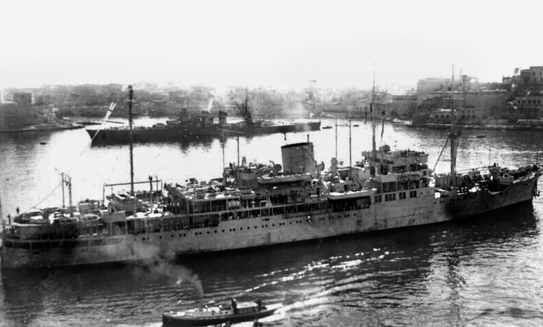 Accompanied by U.S. troops, 30 AU arrived at Algiers in North Africa aboard HMS Bulolo, a converted passenger liner, as part of Operation Torch, November 9, 1942. 
