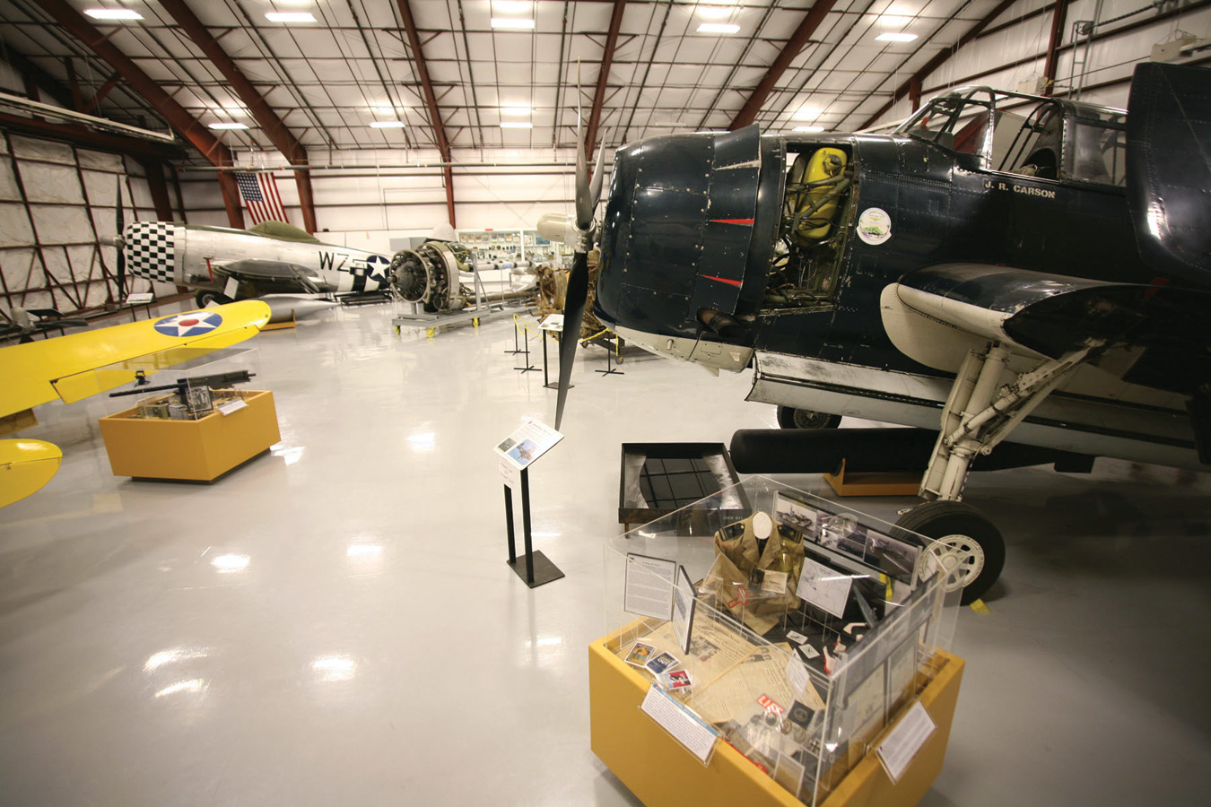 The Grumman TBM Avenger was one of the Navy’s workhorses of American carrier-based fleets.