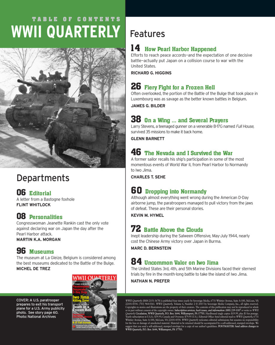 Winter 2015 Archives - Warfare History Network