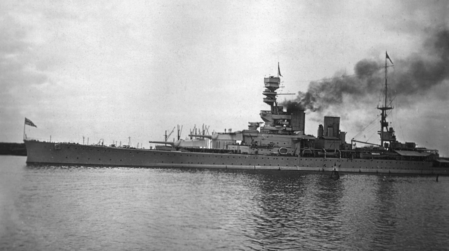 The battleship HMS Renown was one of many British ships called to assist in the search for the Bismarck.
