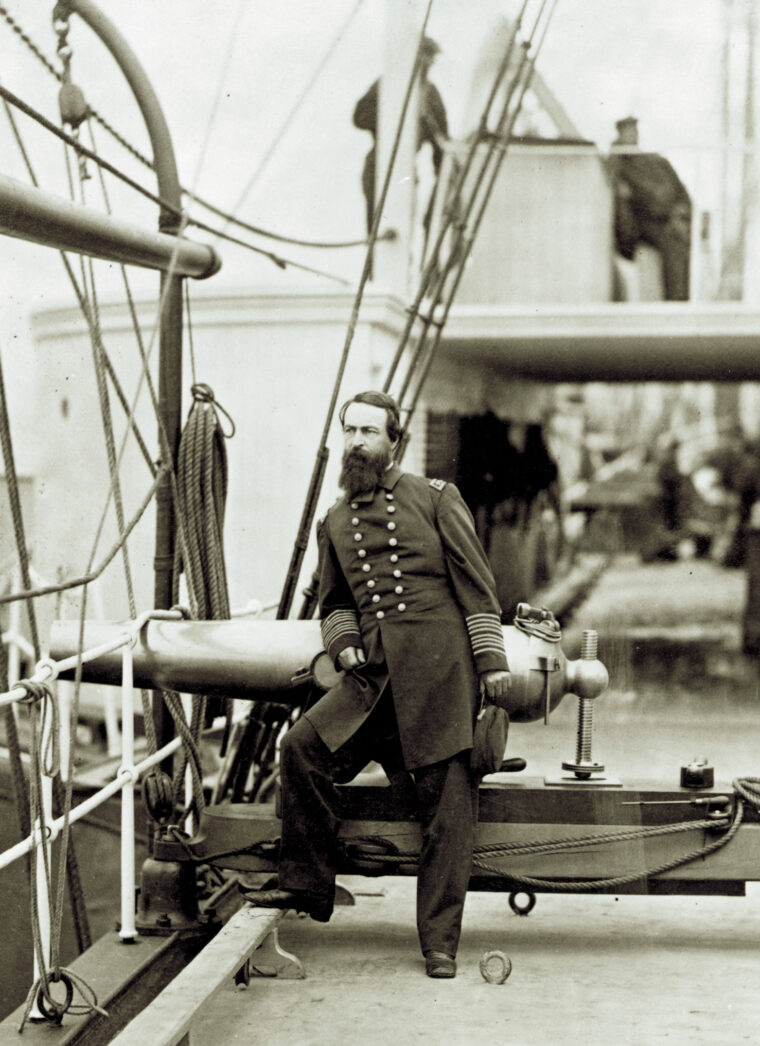 Union Rear Admiral David Dixon Porter.