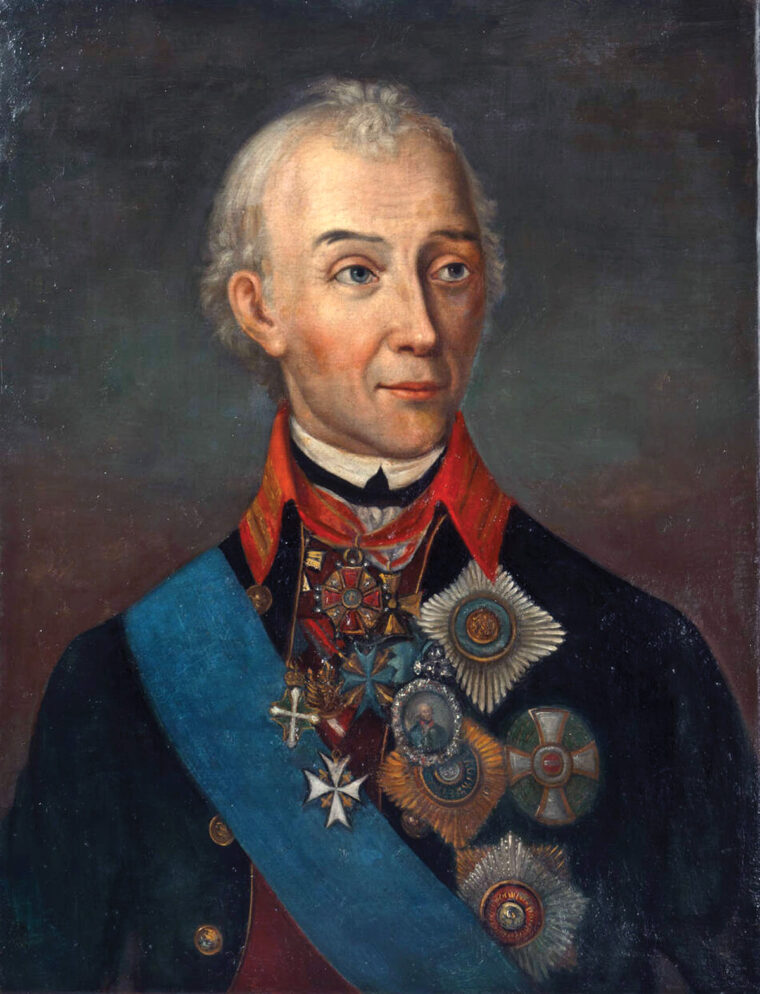 Russian Field Marshal Alexander Suvorov, had proven himself during the reign of Catherine the Great in campaigns against the Poles and Turks.