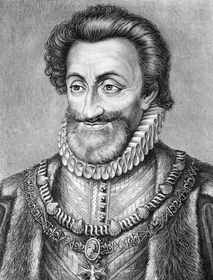 Protestant Henry IV, who was the rightful heir to the throne, was compelled to secure it through military conquest.