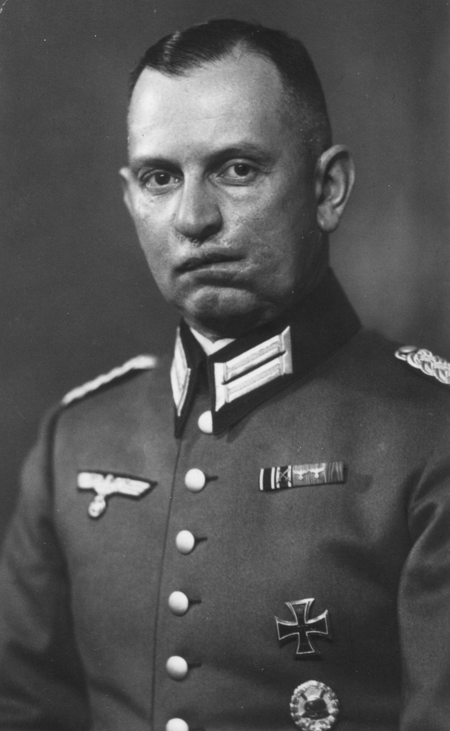 Colonel Ernst Bloch was a German Mischling (half-Jew) who gave much for the Fatherland. His facial scars were the result of being bayonetted during World War I. He died defending Berlin in 1945. 