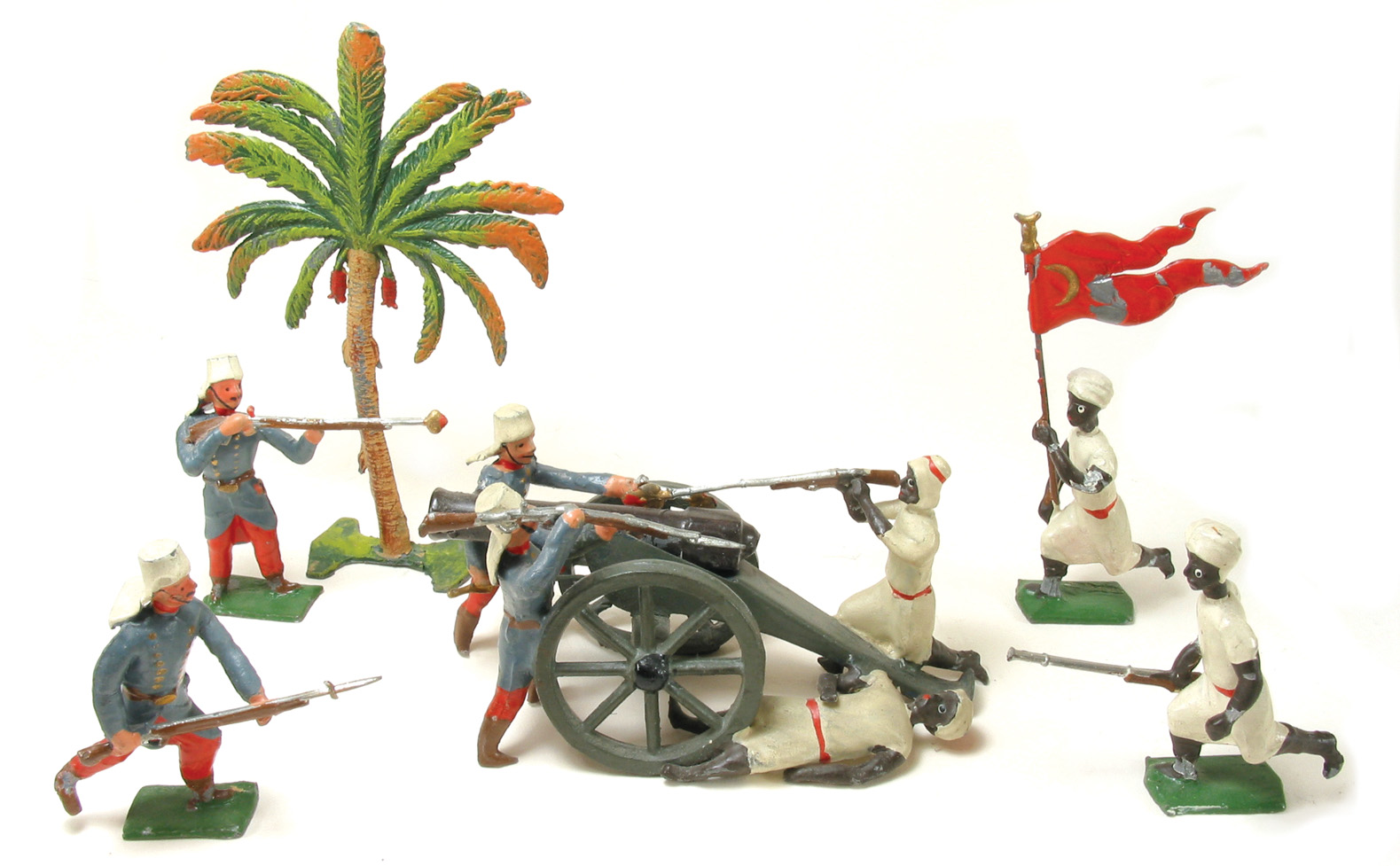 French legionnaires defend an artillery position in Heyde’s French Foreign Legion box set.