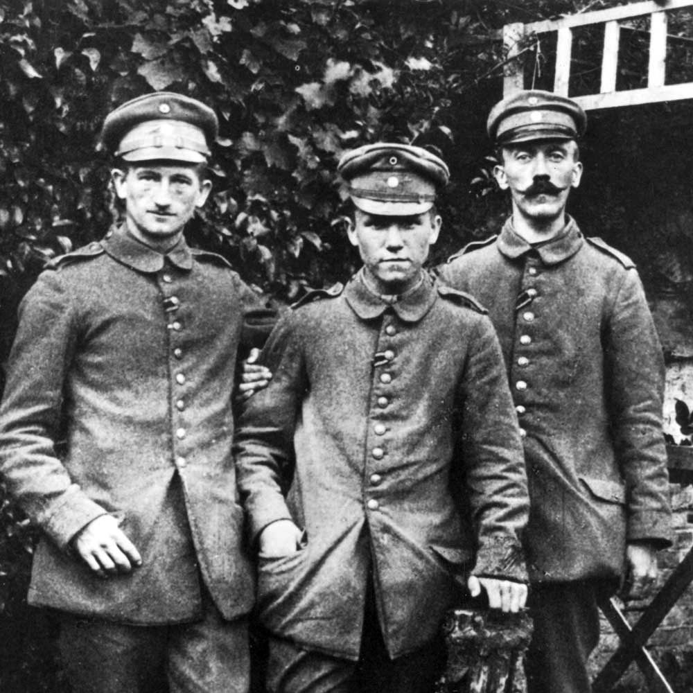 Adolf Hitler as a corporal in the Bavarian 16th Reserve Infantry Regiment. “I was sorry to God I let him go,” Tandey said.
