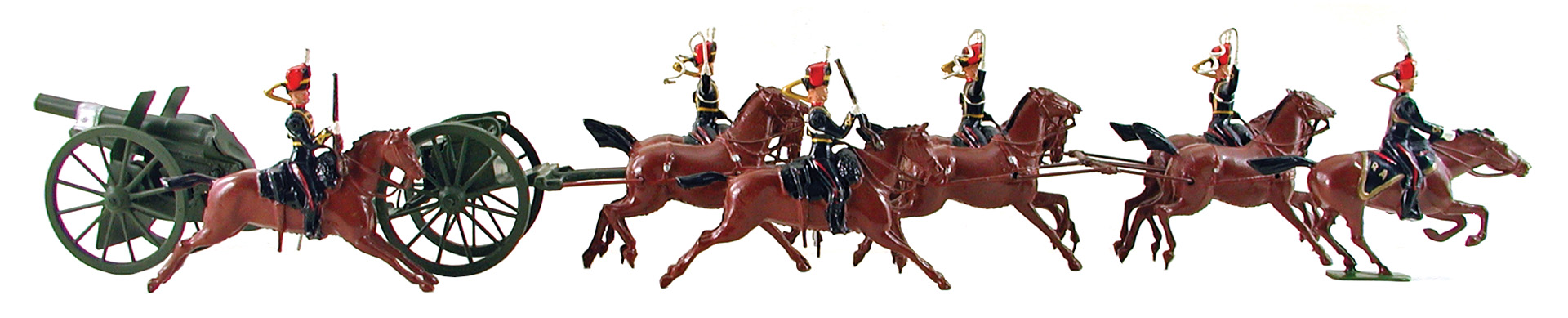 Britains’ Royal Horse Artillery.