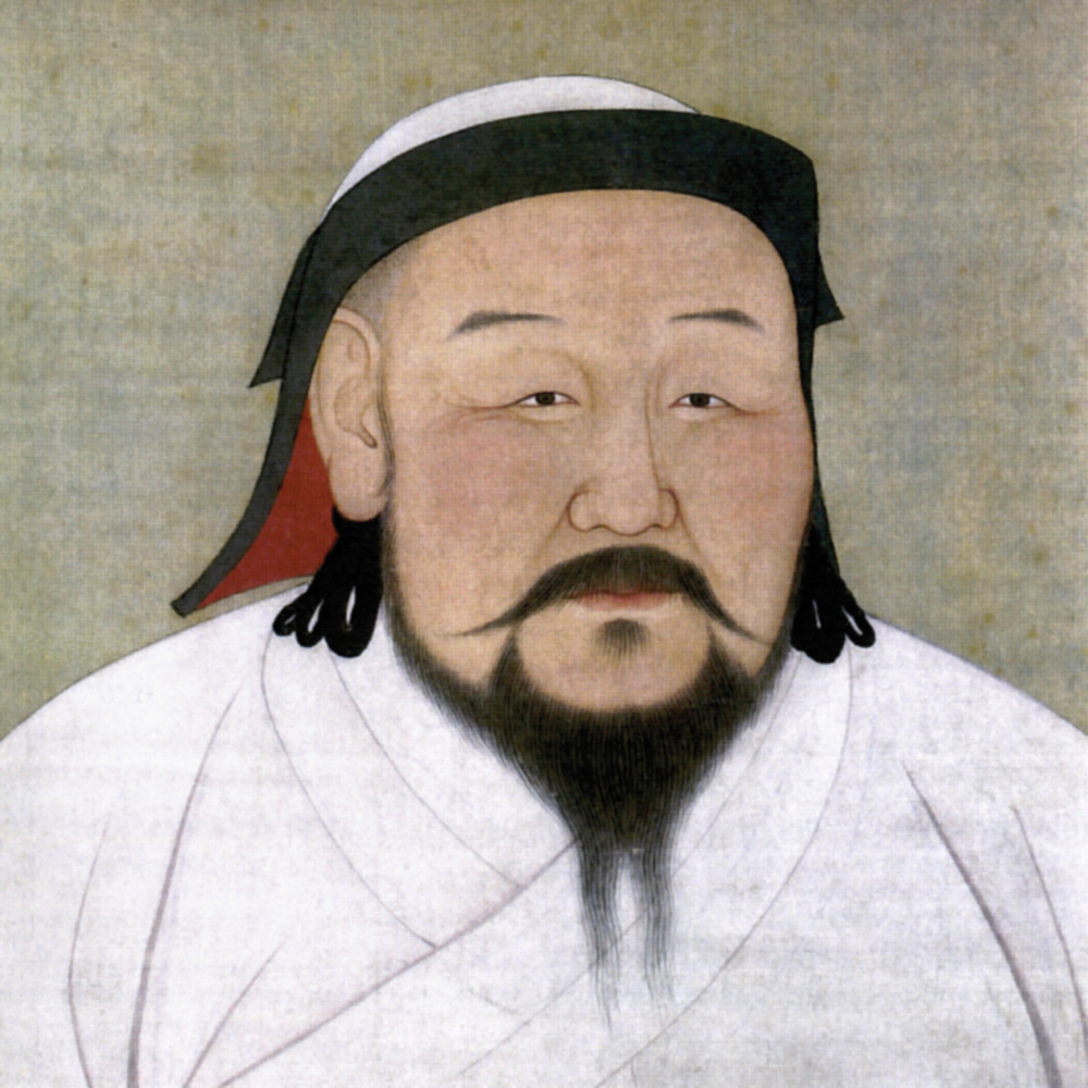 Mongol emperor Kublai Khan.