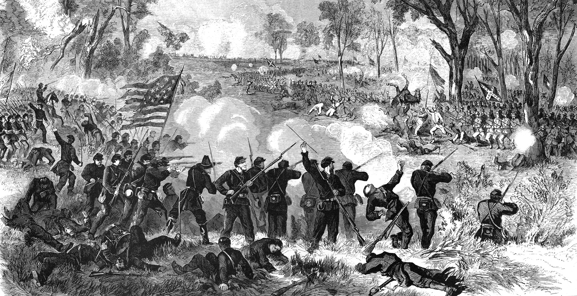 Following Stonewall Jackson’s grievous wounding the night of May 2, cavalry commander Maj. Gen. J.E.B. Stuart took over temporary command of Jackson’s corps. The following day, the Confederates maintained pressure on Hooker’s army, which withdrew toward U.S. Ford.