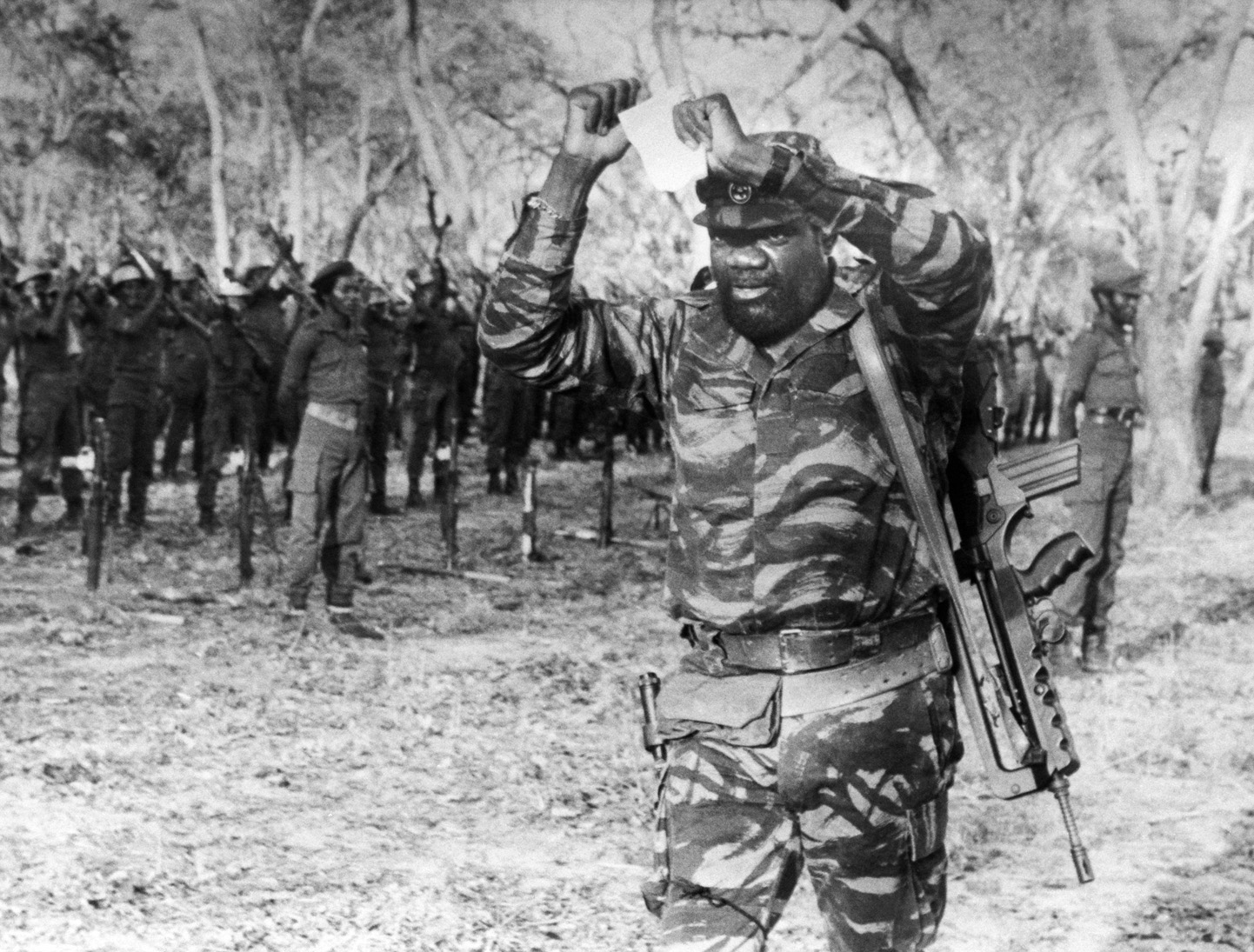 Jonas Savimbi led the UNITA forces.