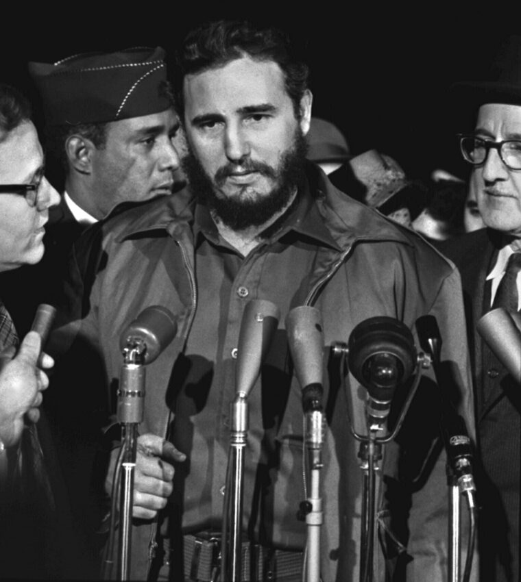 Cuban dictator Fidel Castro and Trujillo both supported attemps to overthrow each other.