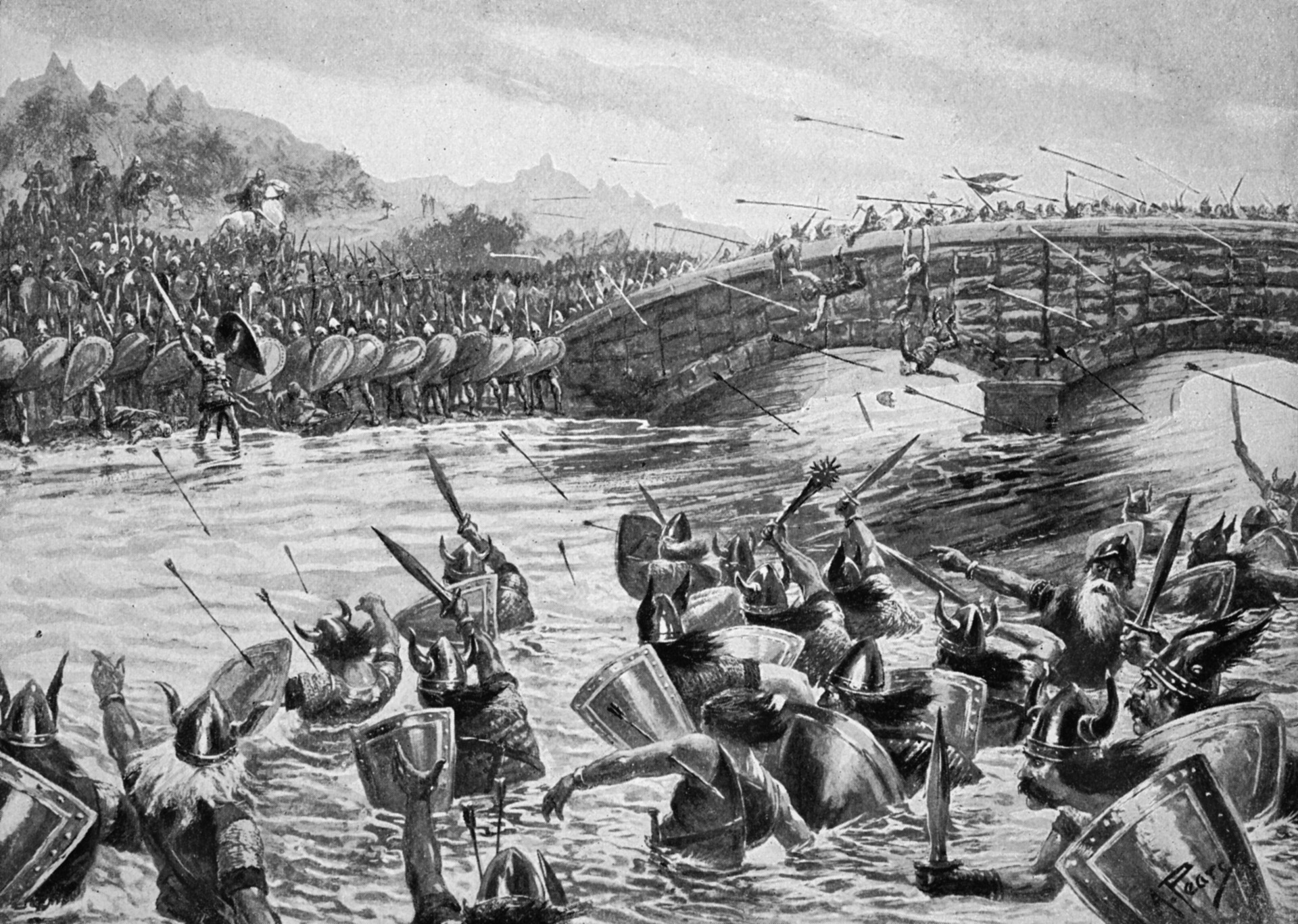 Danish raiders soundly defeated an Anglo-Saxon army at the Battle of Maldon in 991. The Danes were drawn to Maldon because gold and silver coins were minted at the Essex town.