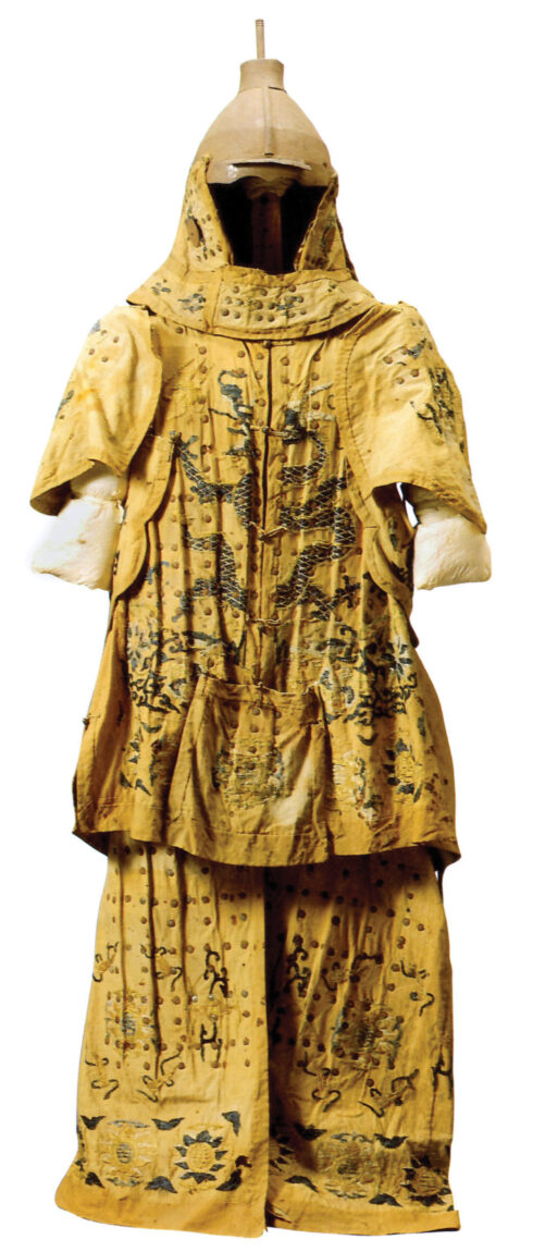 A 13th-century Mongolian uniform.
