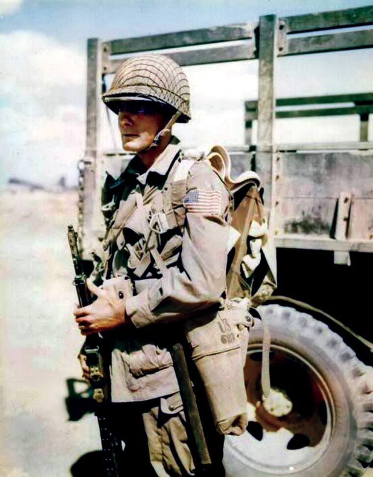 A trooper of the 509th PIR posed for this photo during Operation Torch. While the operation was criticized for its hasty planning and disappointing execution, American airborne troops gained valuable experience during their combat jump into North Africa. 
