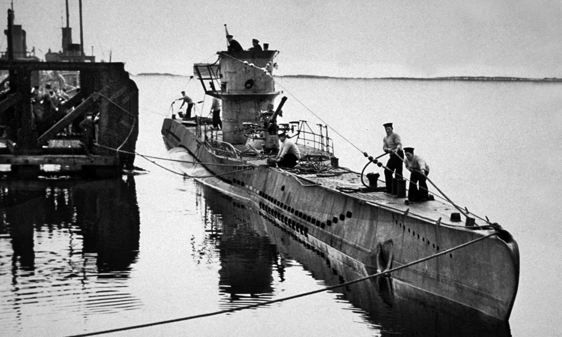 German submarine U-570, pictured here, sank the merchant ship City of Cairo and along with it an estimated 100 tons of silver. British naval forces captured U-570 in 1941, and the silver was recovered from a depth of 17,000 feet in 2013.