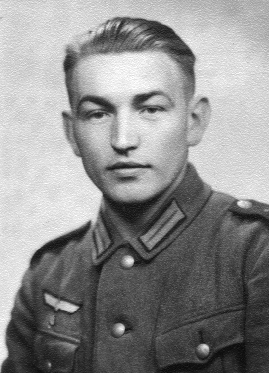 Karl Fuchs in uniform.