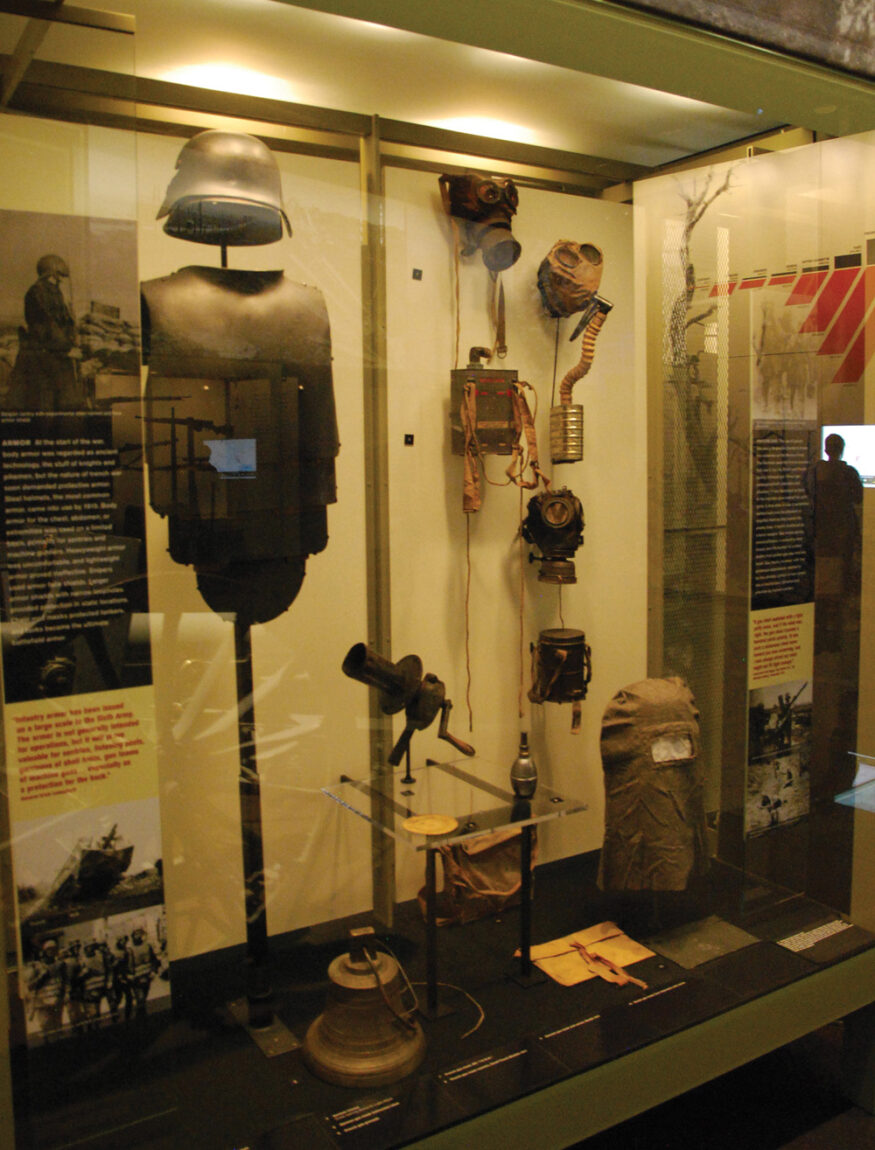  German assault equipment from the second half of the conflict.