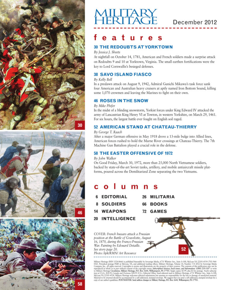 December 2012 Archives - Warfare History Network