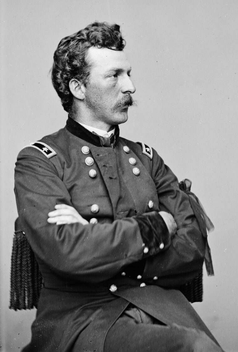 Union Colonel (later general) Nelson Miles.