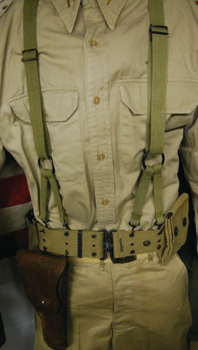 The U.S. Army M1910 Pattern Combat Equipment Web Belt - Warfare History ...