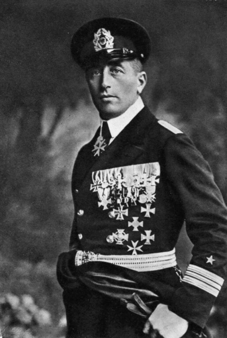 Count Felix von Luckner.
