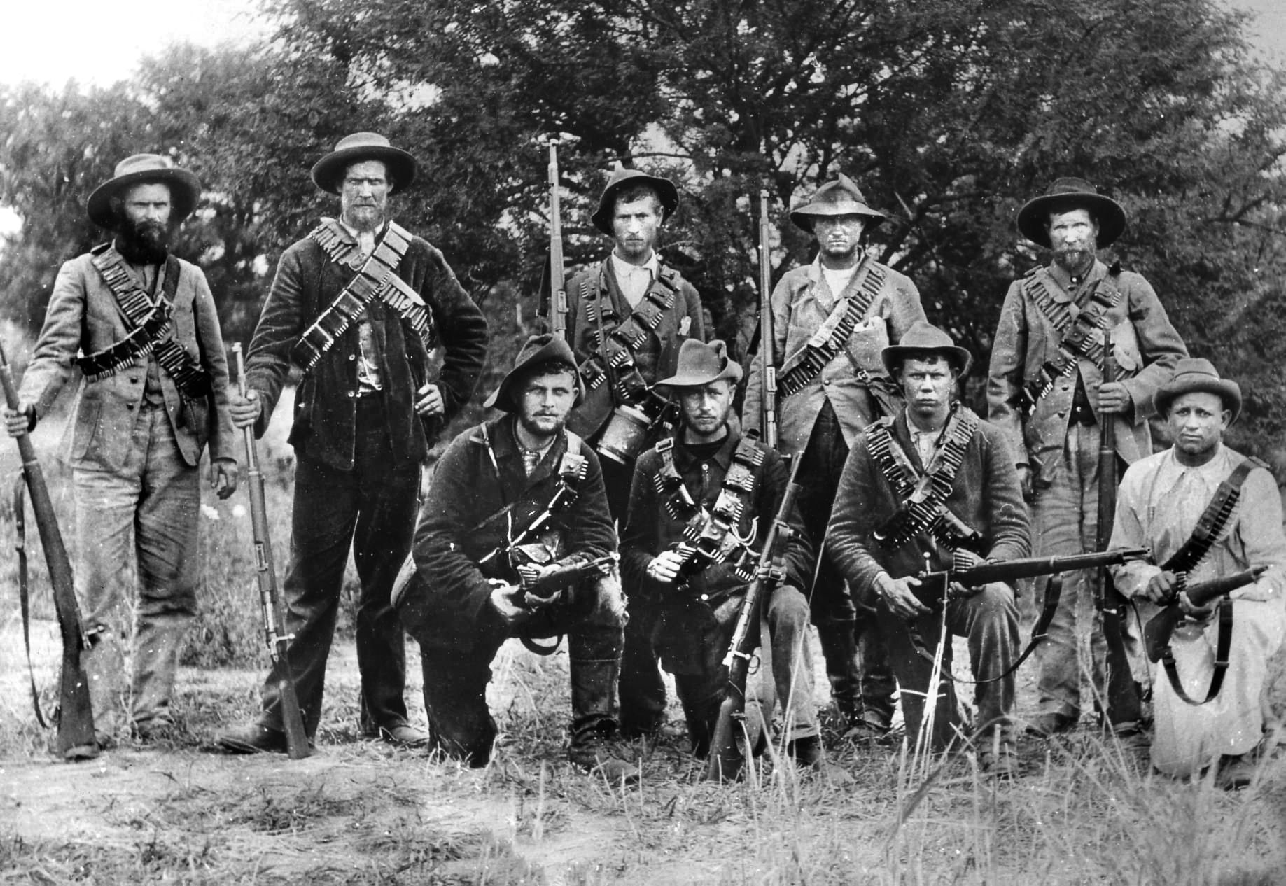Transvaal President Paul Kruger purchased new Mauser rifles from Germany for his citizen-soldiers.