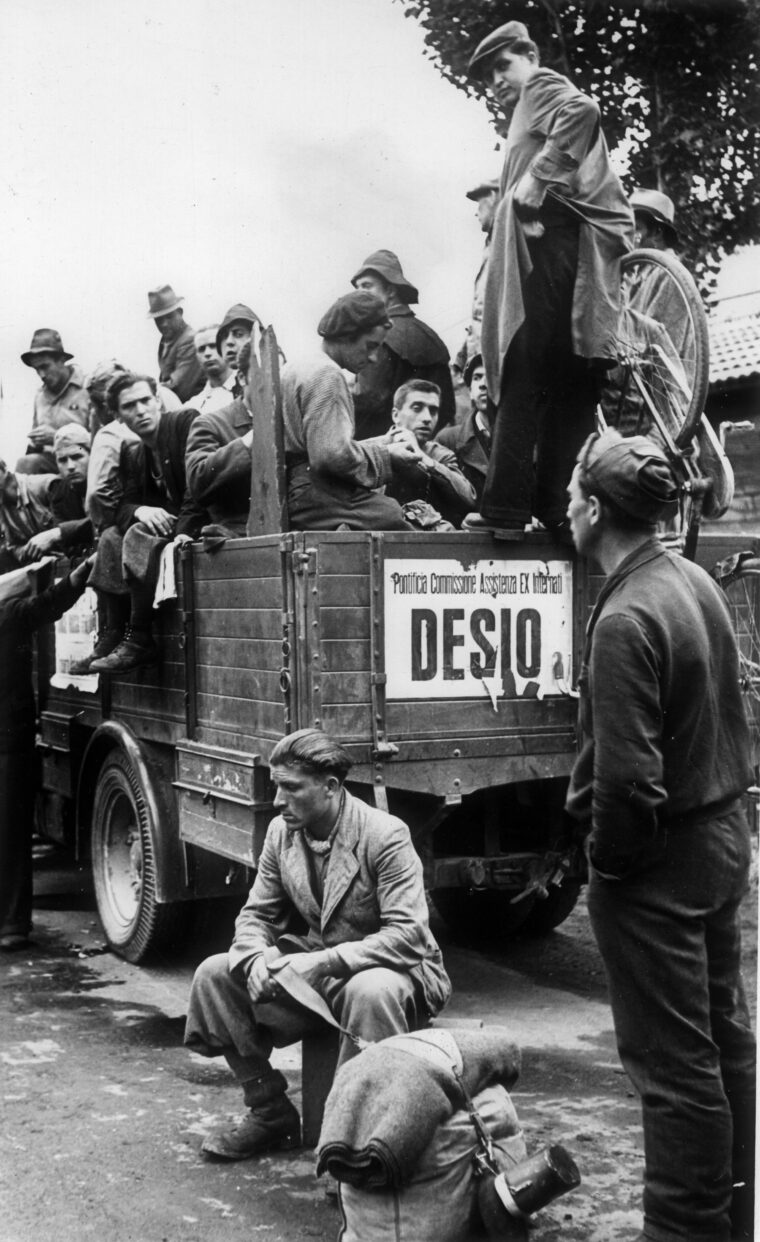 Thousands of civilians were displaced by World War II, and social status sometimes had little to do with the comfort afforded refugees. 