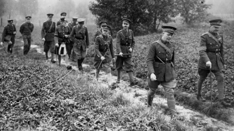 Early in World War II, Edward tours the front line in France with Lord Gort, commander of the British Expeditionary Force. With the fall of France in June 1940, the Duke and Duchess of Windsor were sought by the Nazis.