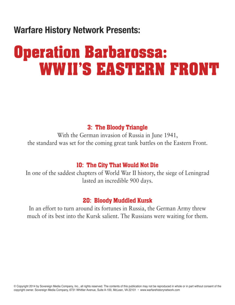 Operation Barbarossa Archives Warfare History Network   FR Russian Front 1 TOC 768x994 