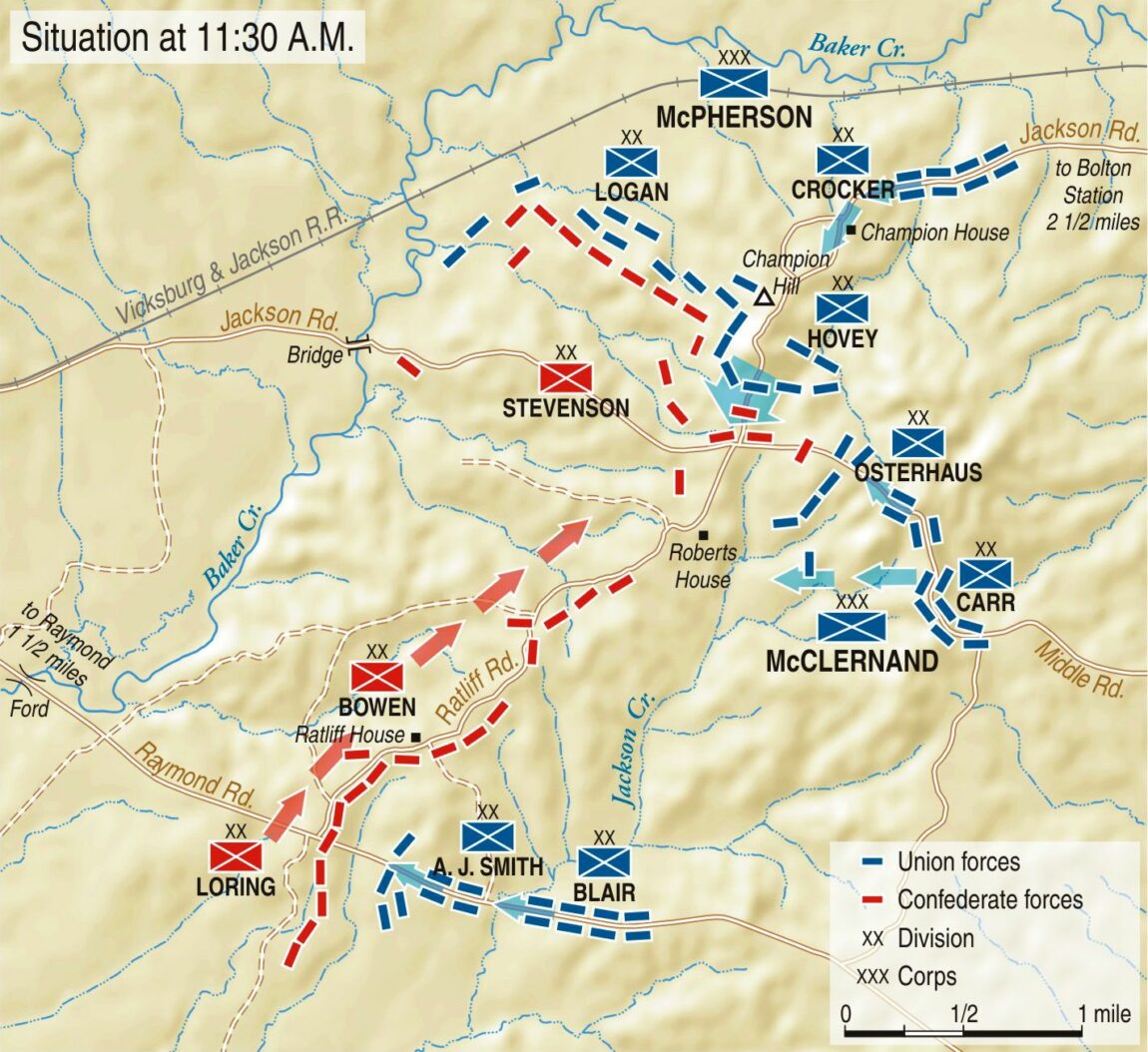 Savage Encounter at Champion's Hill - Warfare History Network