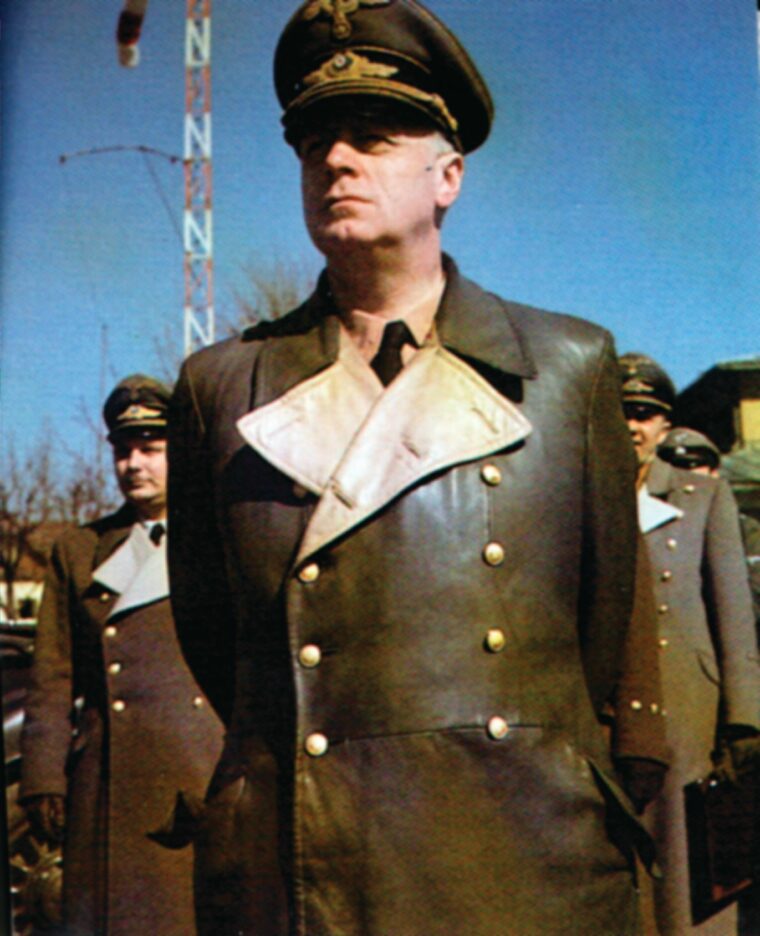Pictured with several aides, Foreign Minister Joachim von Ribbentrop was often maligned by other top Nazis.  However, history reveals that he did not often receive the credit he was due.
