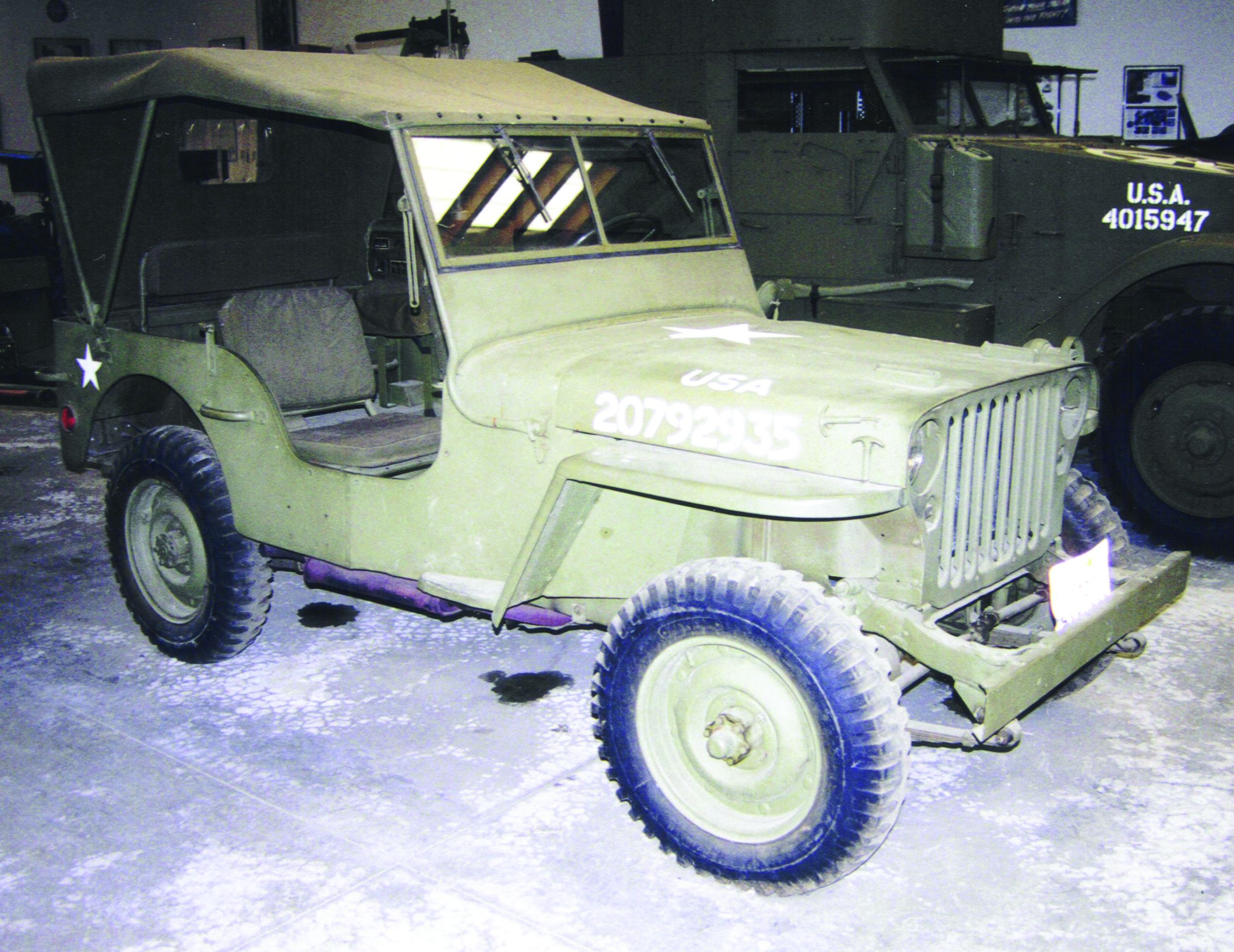 1941 Willys jeep.